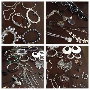 LOT Jewelry , necklaces earrings and bracelets !!